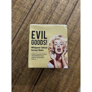 Evil Goods Whipped Tallow Honey Balm 4.23OZ Grass Fed, Grass Finished Organic